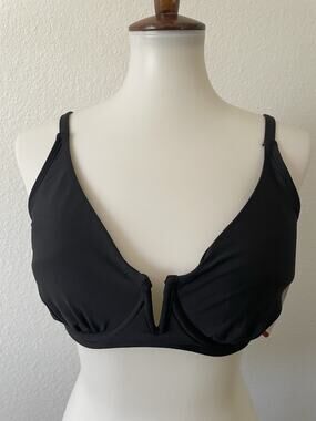 Anne Cole Swim Bikini Top Swimwear Plunge Beach Summer Outdoors